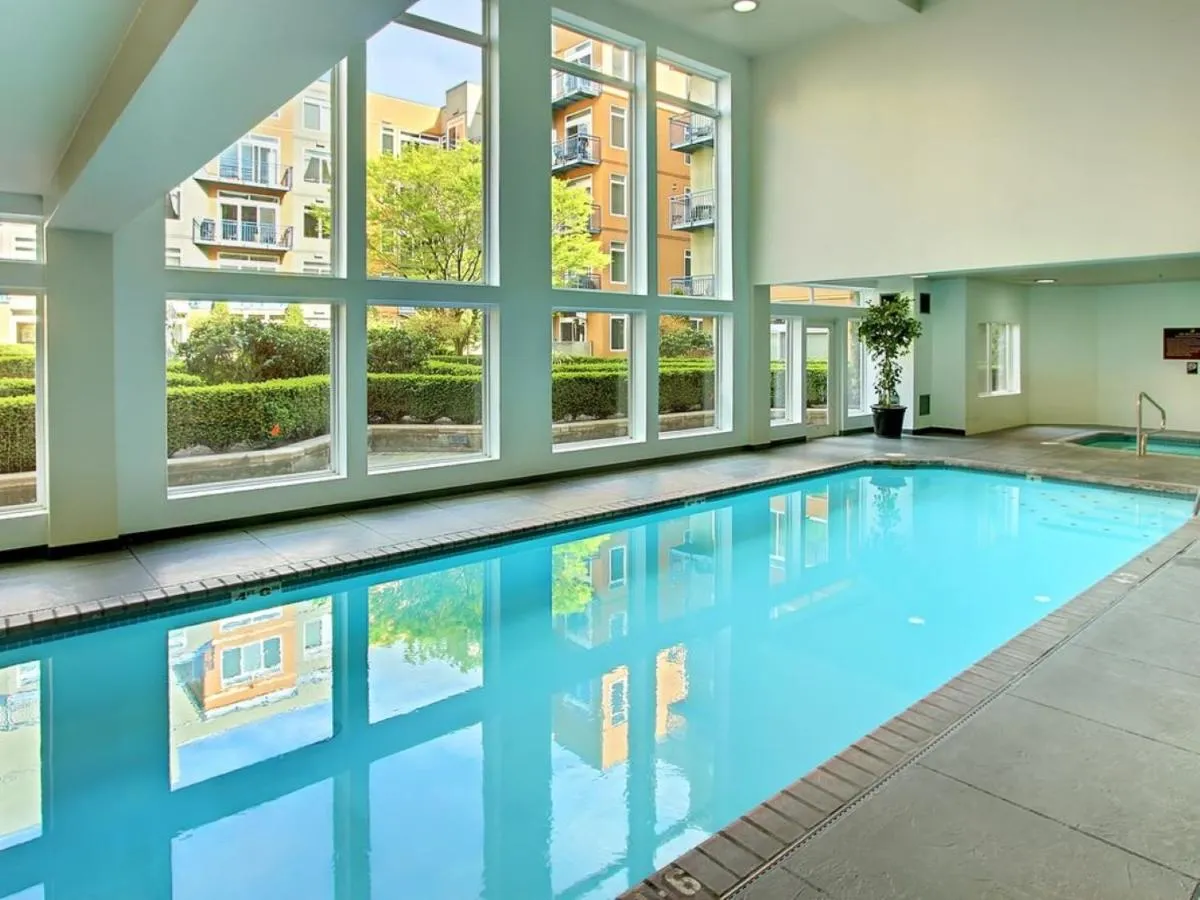 Image 2 of City Water View Oasis with Pool & Gym near Cruise in Heart of Seattle