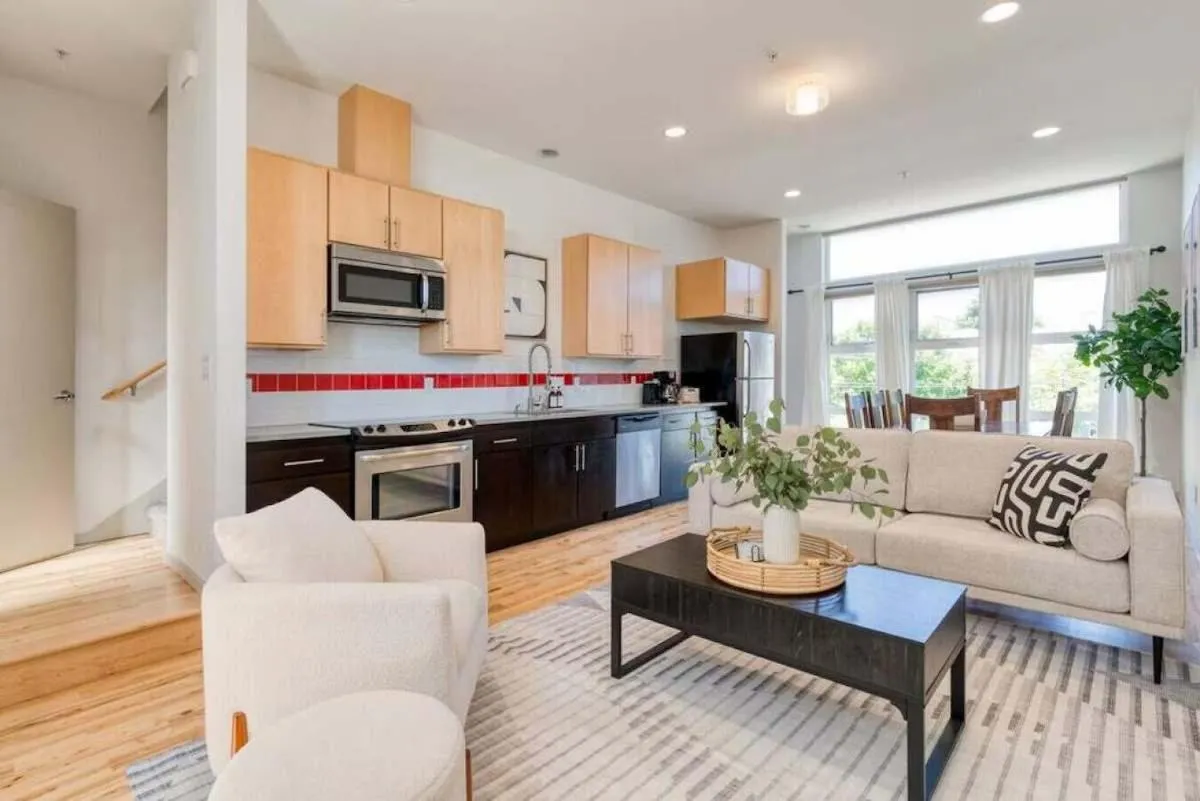 Image 3 of Modern Ballard Townhome with Rooftop Views