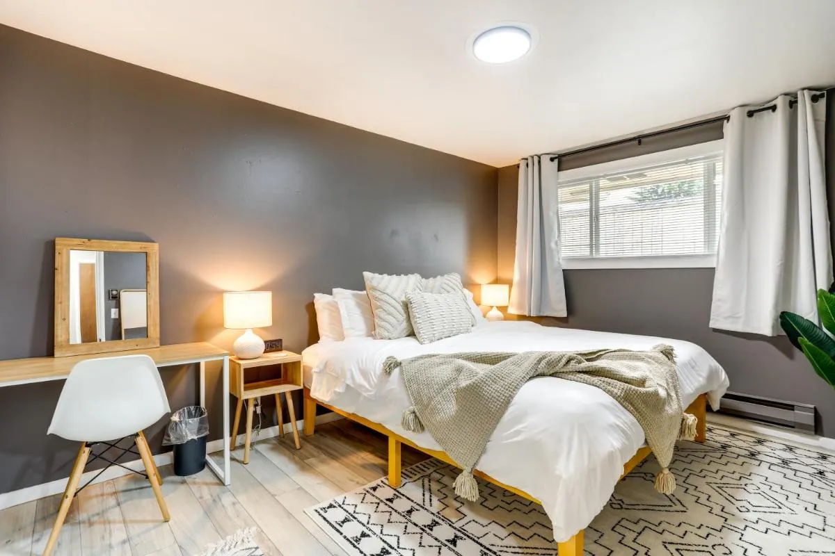 Image 1 of Scandi Boho Seattle Apartment, Walk to Waterfront!