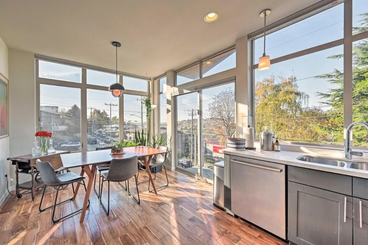 Image 3 of Sleek Seattle Home with Rooftop Patio and Views!