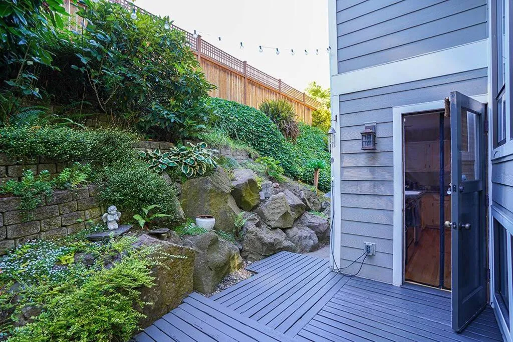 Image 5 of Sunlit contemporary Bellevue Home w a Lush Garden