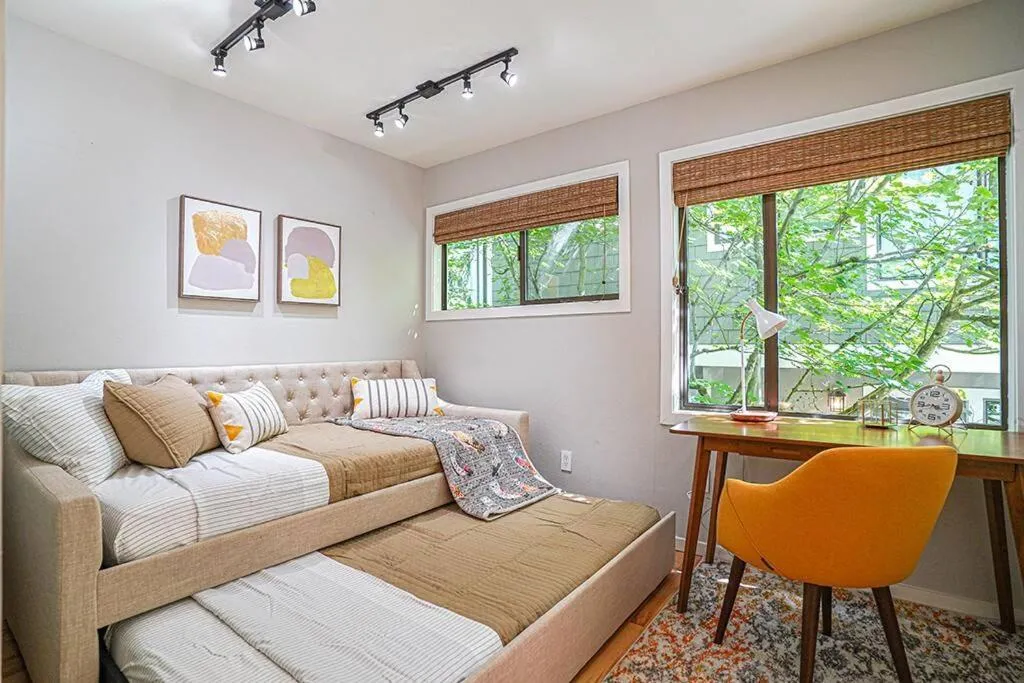 Image 3 of Sunlit contemporary Bellevue Home w a Lush Garden