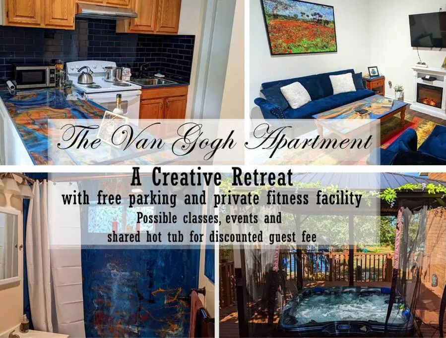 Image of The Van Gogh Apartment – a cozy, creative retreat
