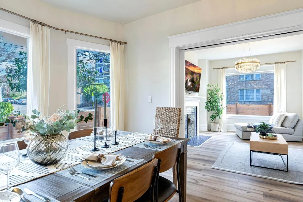 Image 3 of Vintage Meets Modern Spacious Capitol Hill Single Family home with 97 walk score